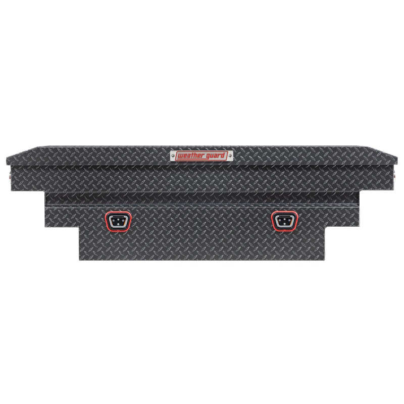 Weather Guard Crossover Tool Box Gray Aluminum Midsize Deep Model 137-6-04 - Image 4