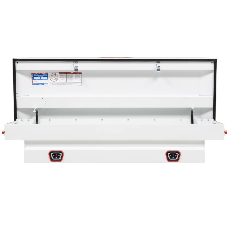 Weather Guard Crossover Tool Box White Steel Midsize Model 156-3-04 - Image 3