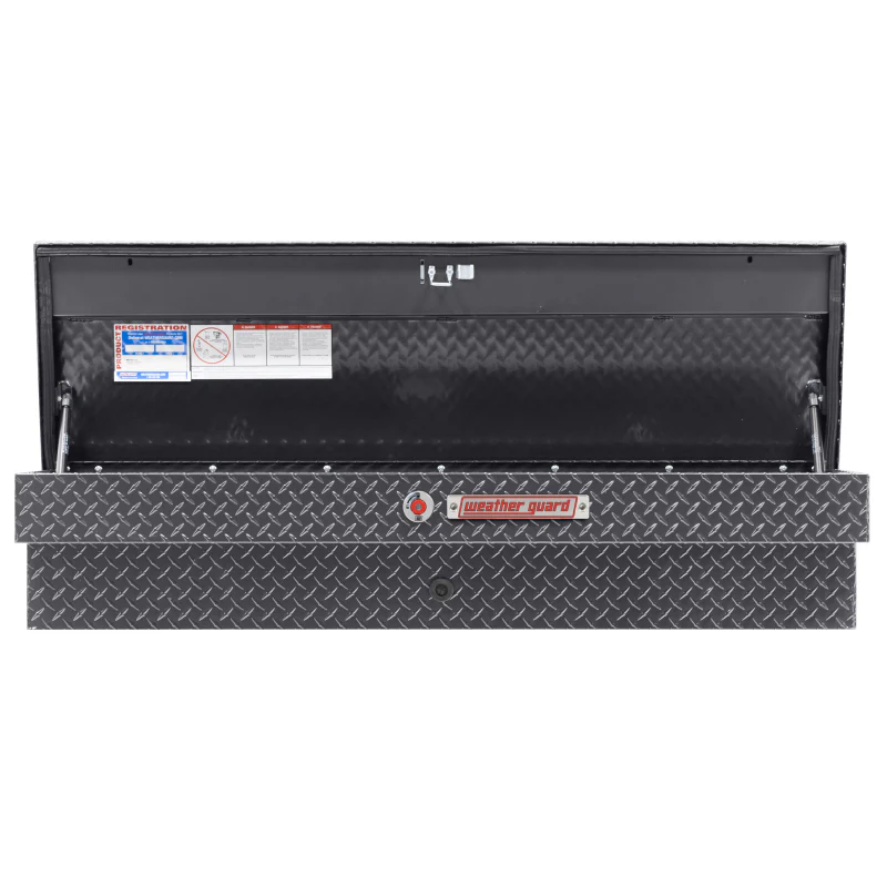 Weather Guard Side Mount Tool Box Gray Aluminum 56X17X13 Model 174-6-04 - Image 3