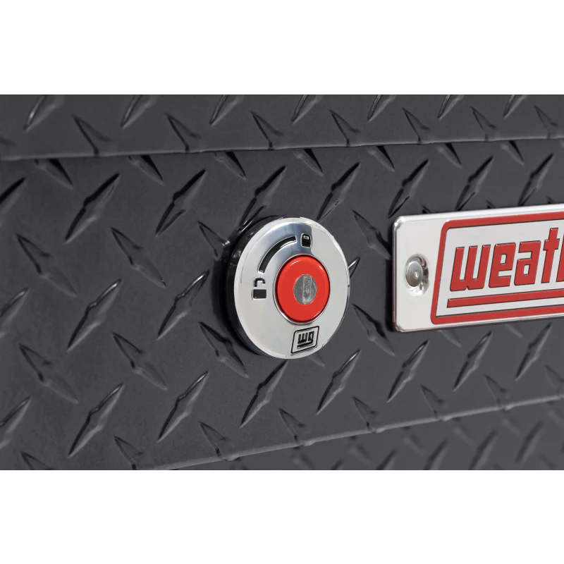 Weather Guard Side Mount Tool Box Gray Aluminum 56X17X13 Model 174-6-04 - Image 5