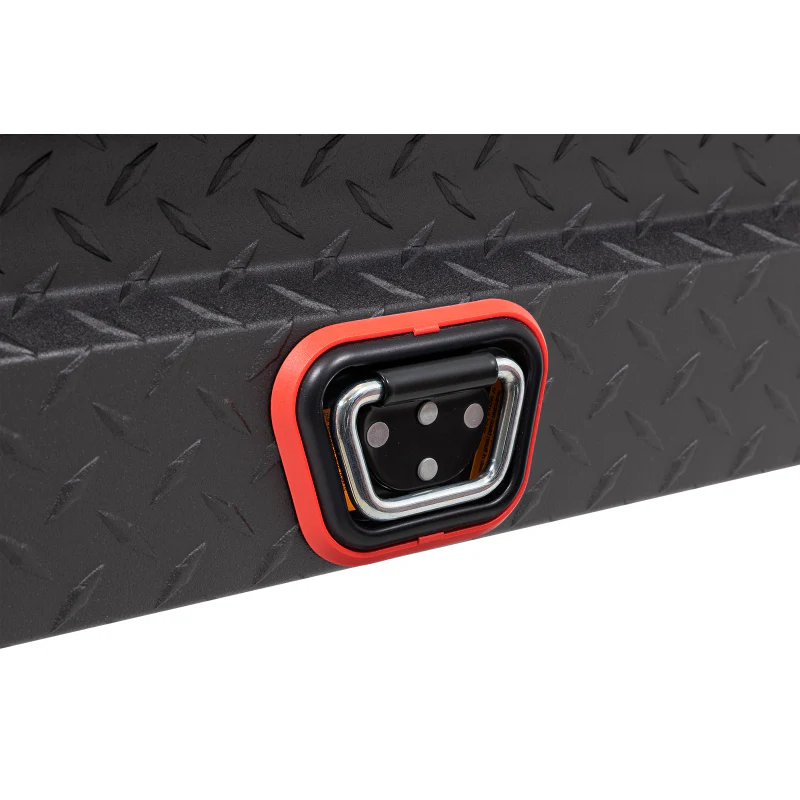 Weather Guard Side Mount Tool Box Low Profile Textured Matte Black Aluminum 41X17X13 Model 180-52-04 - Image 11