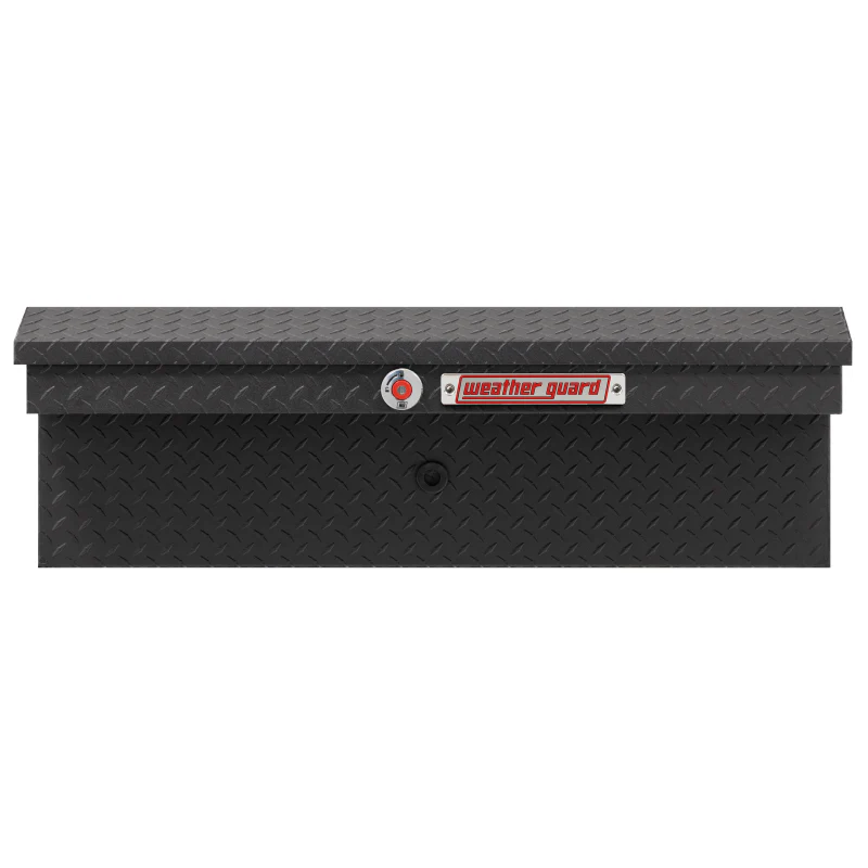 Weather Guard Side Mount Tool Box Low Profile Textured Matte Black Aluminum 41X17X13 Model 180-52-04 - Image 4