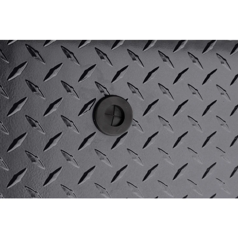 Weather Guard Side Mount Tool Box Low Profile Gray Aluminum 41X17X13 Model 180-6-04 - Image 10
