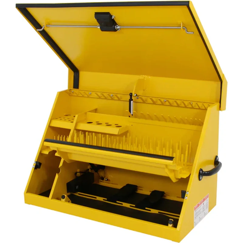 Montezuma 30 x 15 In. Steel Dewalt Triangle® Toolbox Yellow Top Mount Toolbox DXTB30YY - Image 3