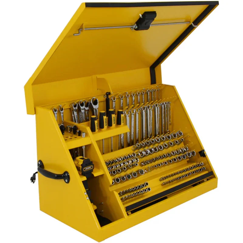 Montezuma 30 x 15 In. Steel Dewalt Triangle® Toolbox Yellow Top Mount Toolbox DXTB30YY - Image 7