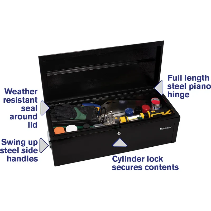 Montezuma 36 In. Steel Utility Box MKDB36B - Image 4