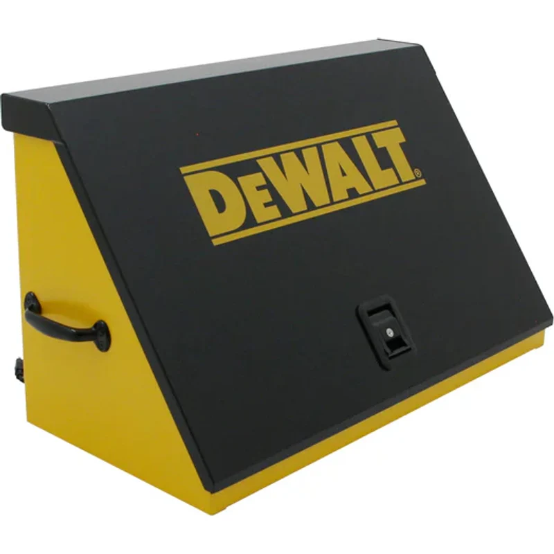 Montezuma 36 x 17 In. Steel Triangle® Toolbox Yellow/Black Top Mount Toolbox DXTB36BY - Image 13