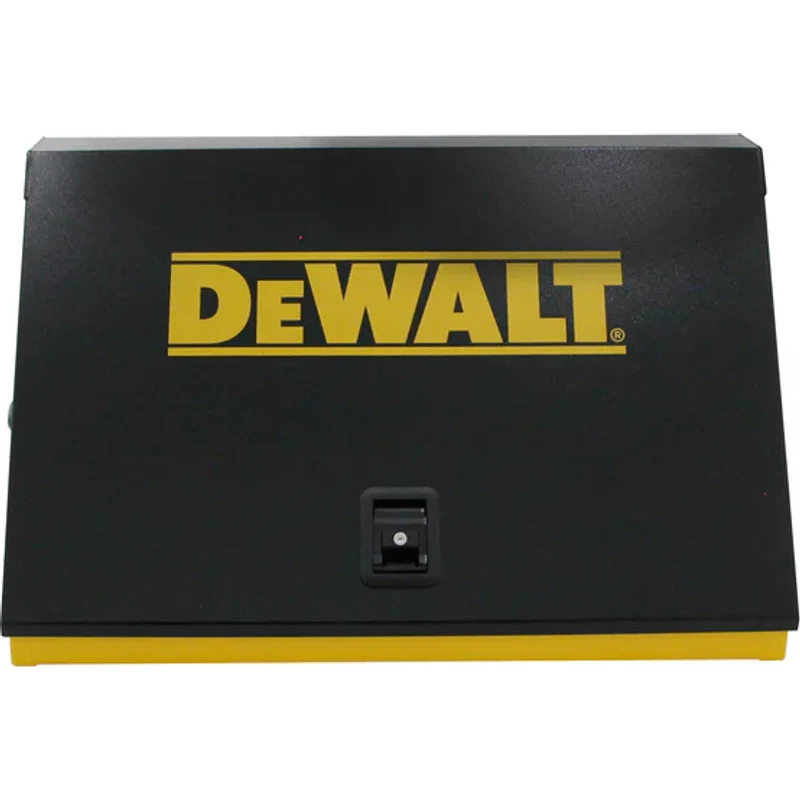 Montezuma 36 x 17 In. Steel Triangle® Toolbox Yellow/Black Top Mount Toolbox DXTB36BY - Image 14