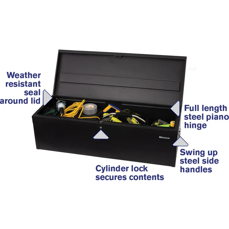 Montezuma 47 In. Steel Utility Box MKDB47B - Image 4