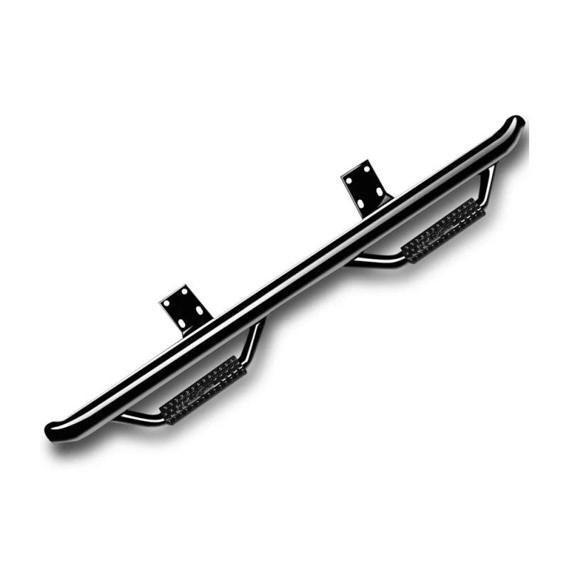 N-Fab Cab Length Side Steps Gloss Black Mild Steel Model T0777QC