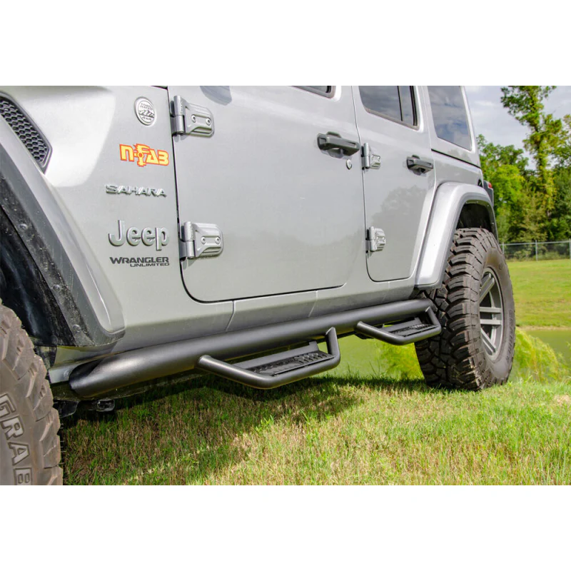 N-Fab Cab Length Podium Side Steps Textured Black Model HPJ1866-TX - Image 3