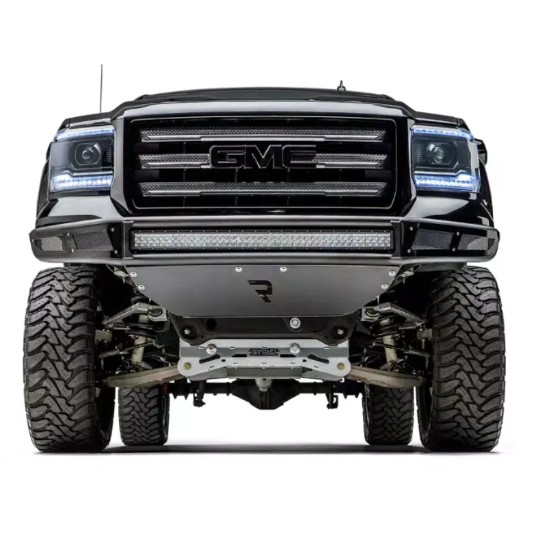 N-Fab M-RDS PreRunner Front Bumper W/Skid Plate For Select 17-22 F250/350 Textured Black Model F171MRDS-TX - Image 2
