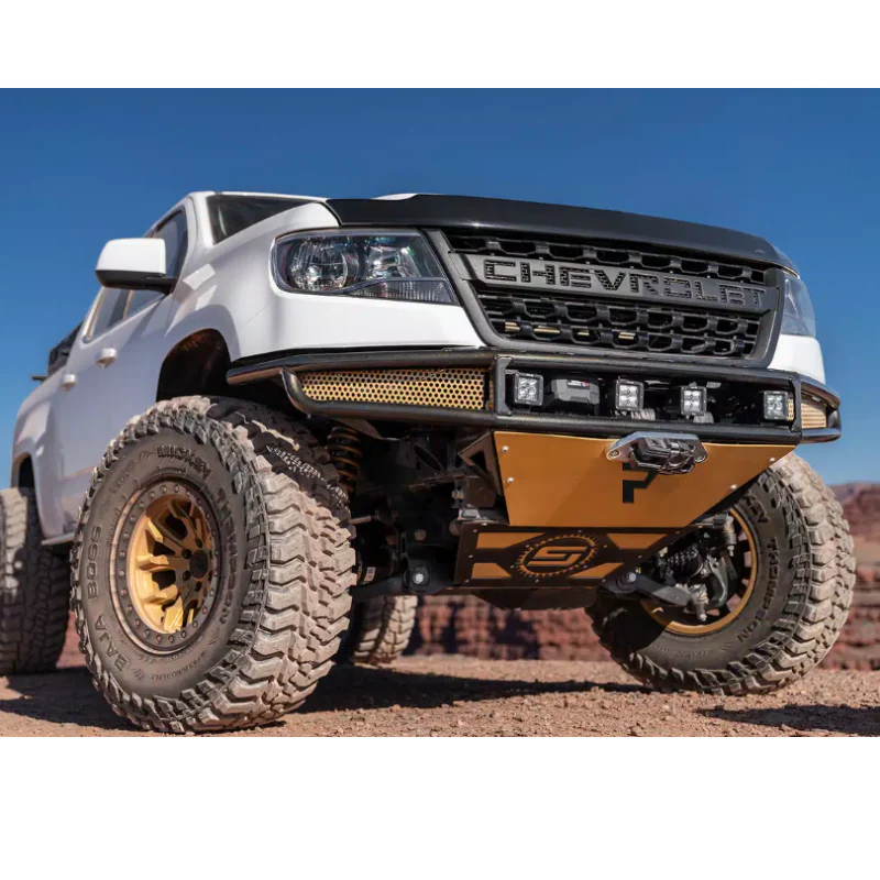 N-Fab M-RDS PreRunner Front Bumper W/Skid Plate For Select 17-22 F250/350 Textured Black Model F171MRDS-TX - Image 3