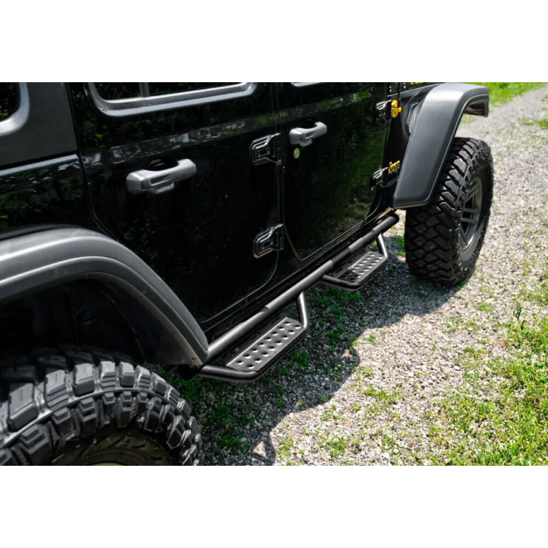 N-Fab Side Steps RS Textured Black Steel Model 518414622 - Image 5