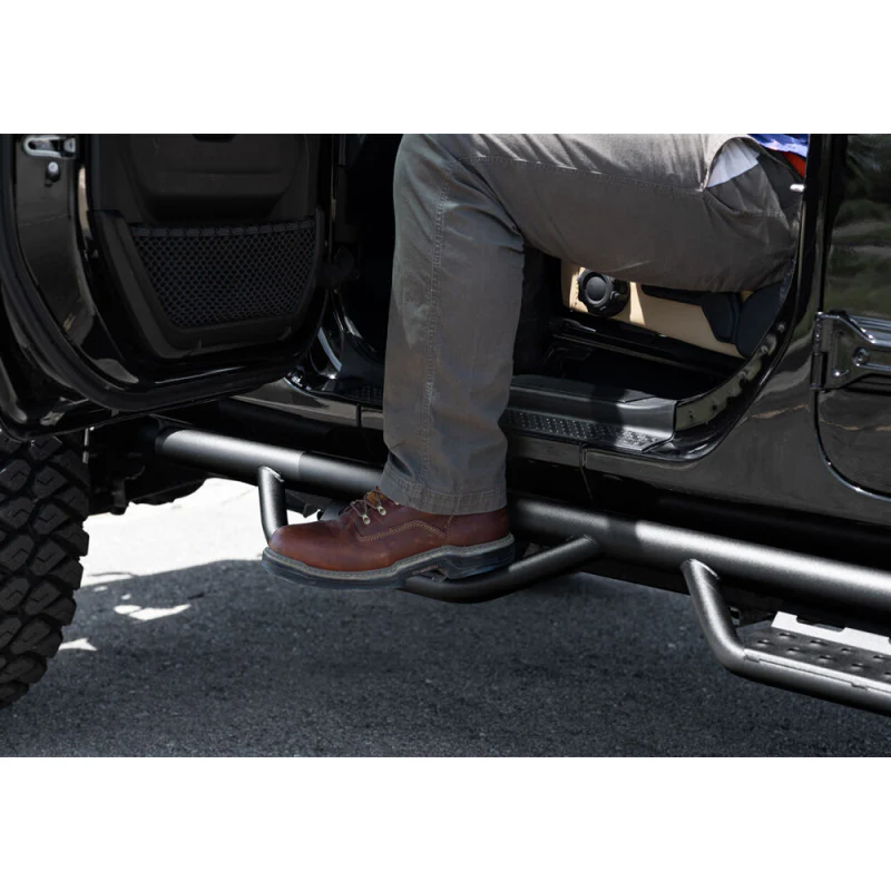 N-Fab Side Steps RS Textured Black Steel Model 518416612 - Image 3