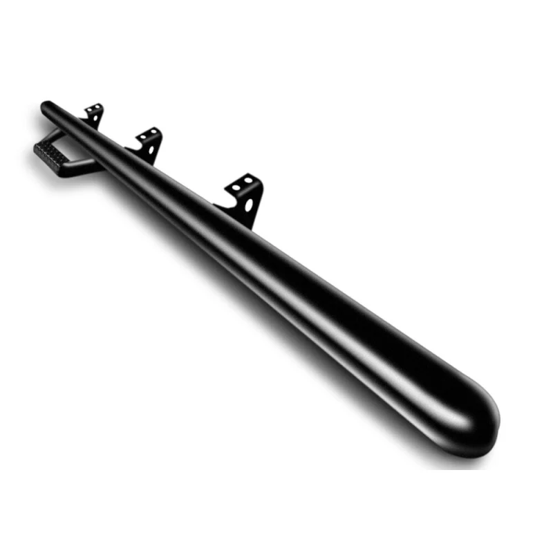 N-Fab Side Steps Cab Length Textured Black Steel Model D0246RC-TX
