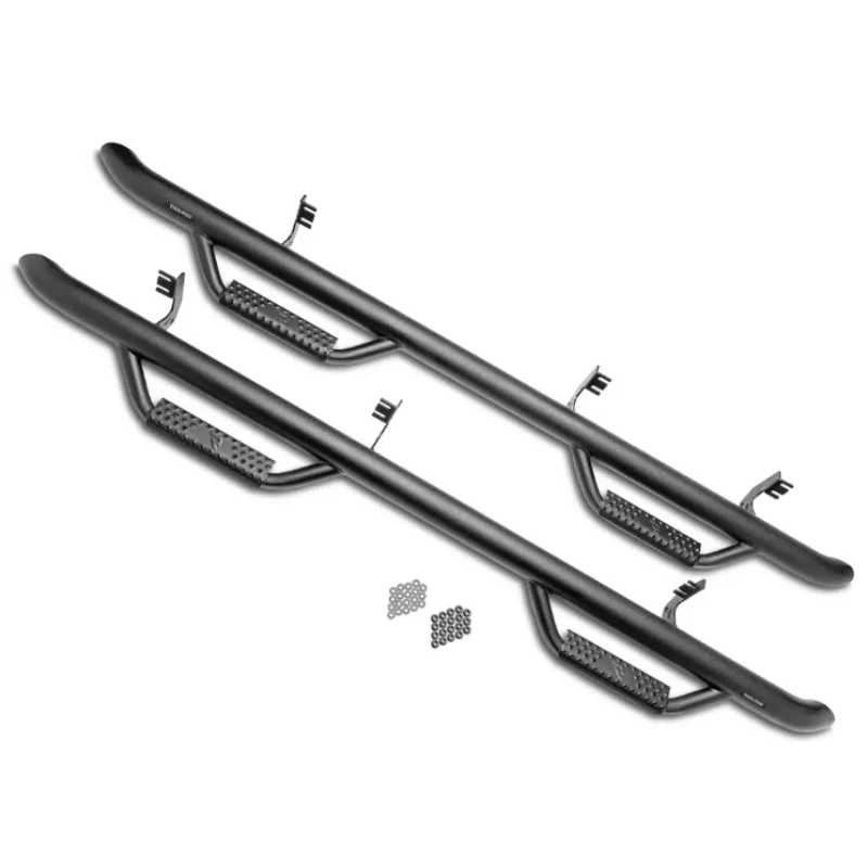 N-Fab Side Steps Cab Length Textured Black Steel Model D2080CC-TX