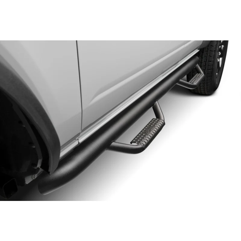 N-Fab Side Steps Wheel To Wheel Textured Black Steel Model F2156B-TX