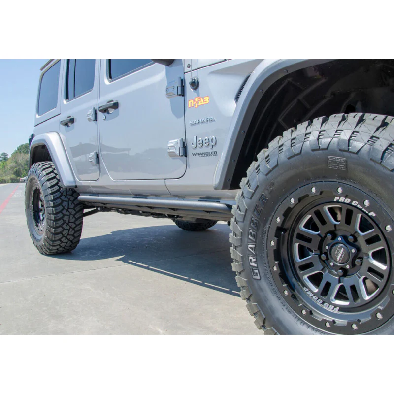N-Fab RKR Rails For Select 20-24 Gladiator JT 4Dr Textured Black Model J194TRKR - Image 6