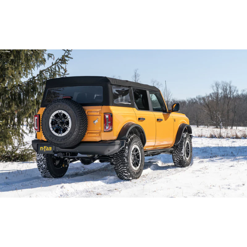 N-Fab Trailslider Rock Sliders Textured Black Steel Model TSF214B-TX - Image 10