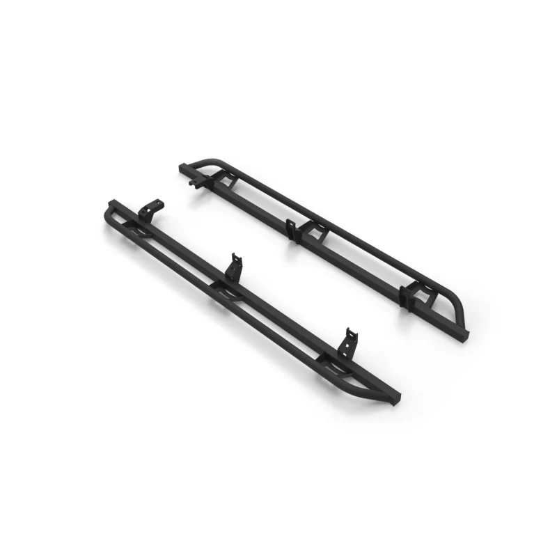 N-Fab Trailslider Rock Sliders Textured Black Steel Model TSF214B-TX - Image 2