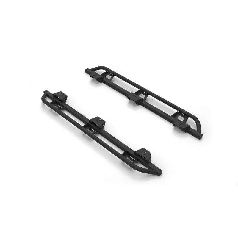 N-Fab Trailslider Rock Sliders Textured Black Steel Model TSJ074-TX