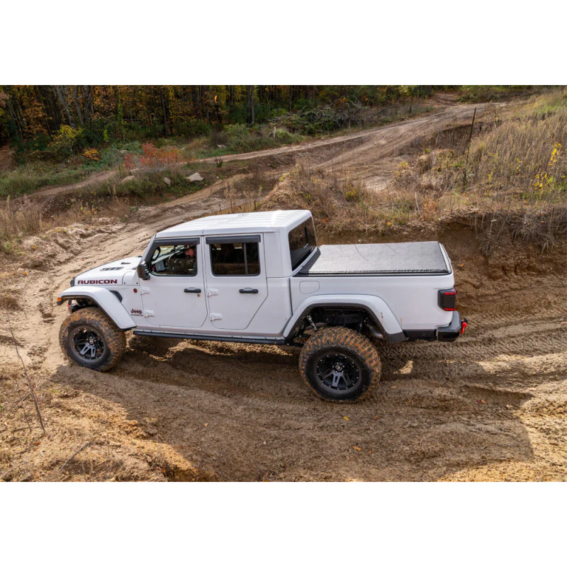 N-Fab Trailslider Rock Sliders Textured Black Steel Model TSJ194-TX - Image 8