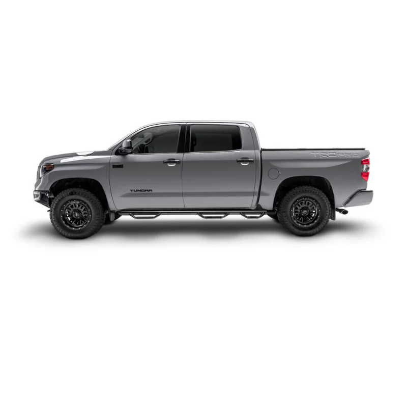 N-Fab Wheel To Wheel Side Steps Gloss Black Steel Model F17110QC-6 - Image 4