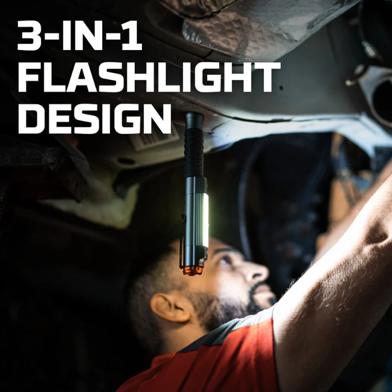 NEBO Big Larry Versatile 3-in-1 Flashlight and Work Light Model NEB-FLT-1041 - Image 2