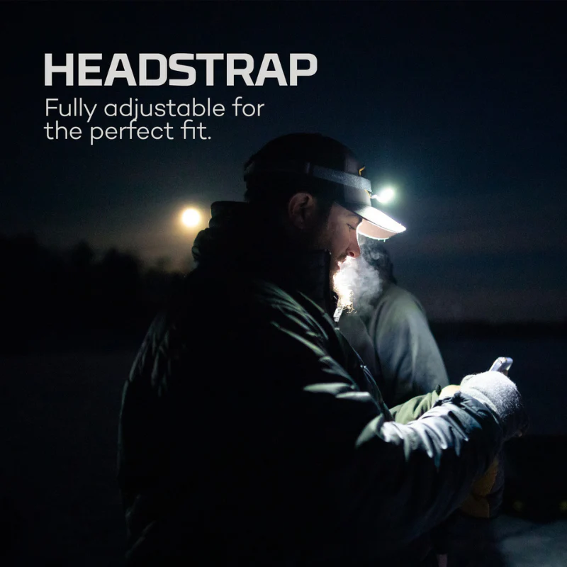 NEBO Mycro 500+ Lumens USB-C Rechargeable Headlamp and Cap Light With Turbo Mode Model NEB-HLP-1005 - Image 5