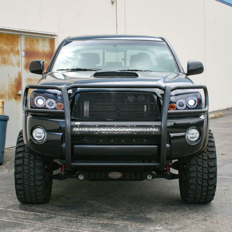 ARIES Pro Series Black Steel Grille Guard, Select Toyota Tacoma Model P2054 - Image 2