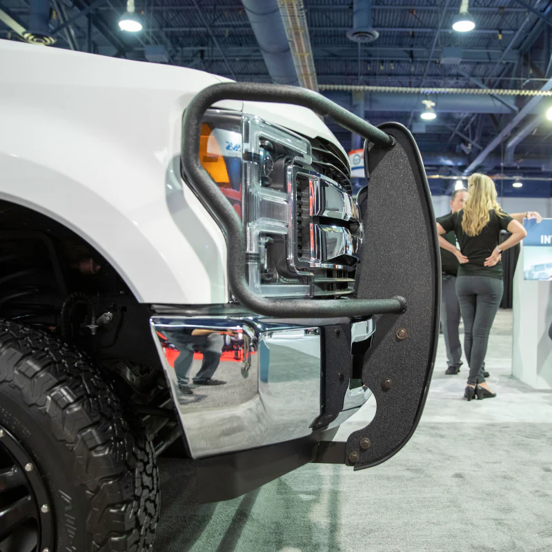 ARIES Pro Series Black Steel Grille Guard, Select Ford F-250, F-350, F-450, F-550 Model P3067 - Image 6
