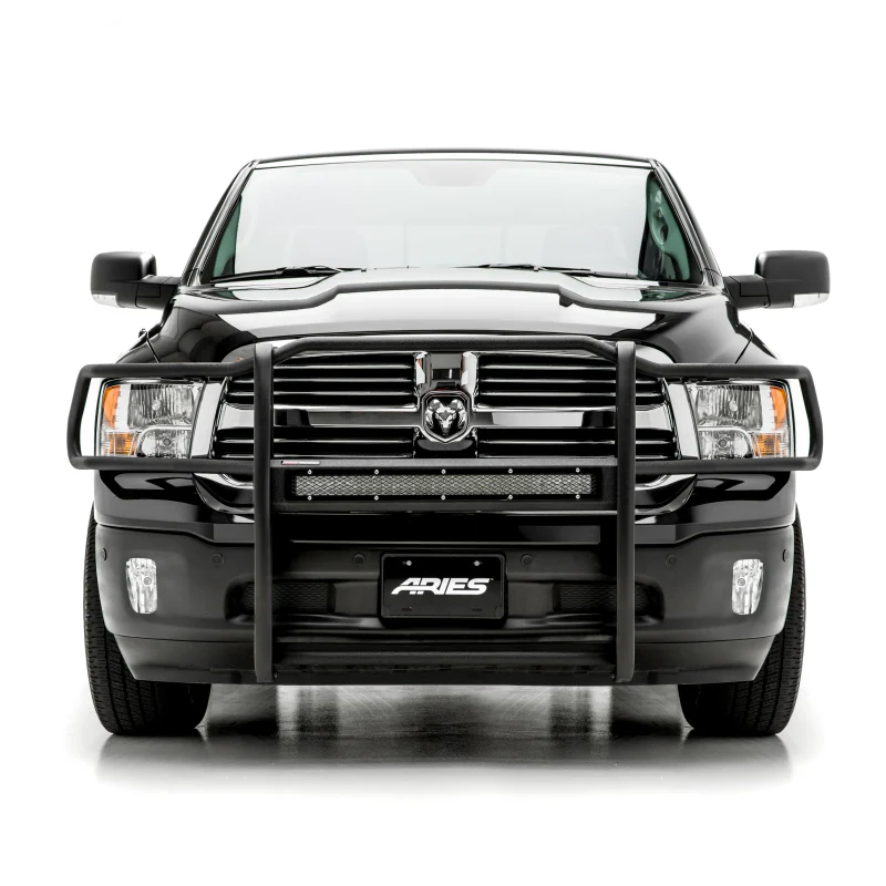 ARIES Pro Series Black Steel Grille Guard, Select Dodge, Ram 1500 Model P5058 - Image 6