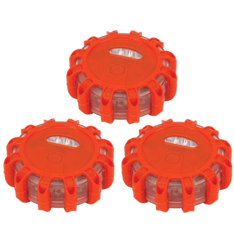 Performance Tool Pt Power 3-Pk Led Road Flares With Bag Model W2383 - Image 3