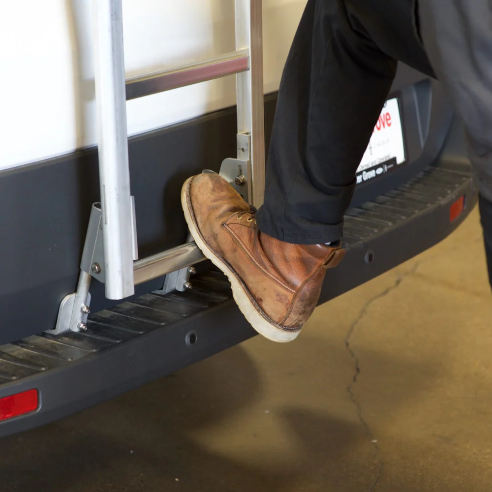 Prime Design Aluminum Rear Access Ladder for Ford Transit Low Roof AAL-8010 - Image 9