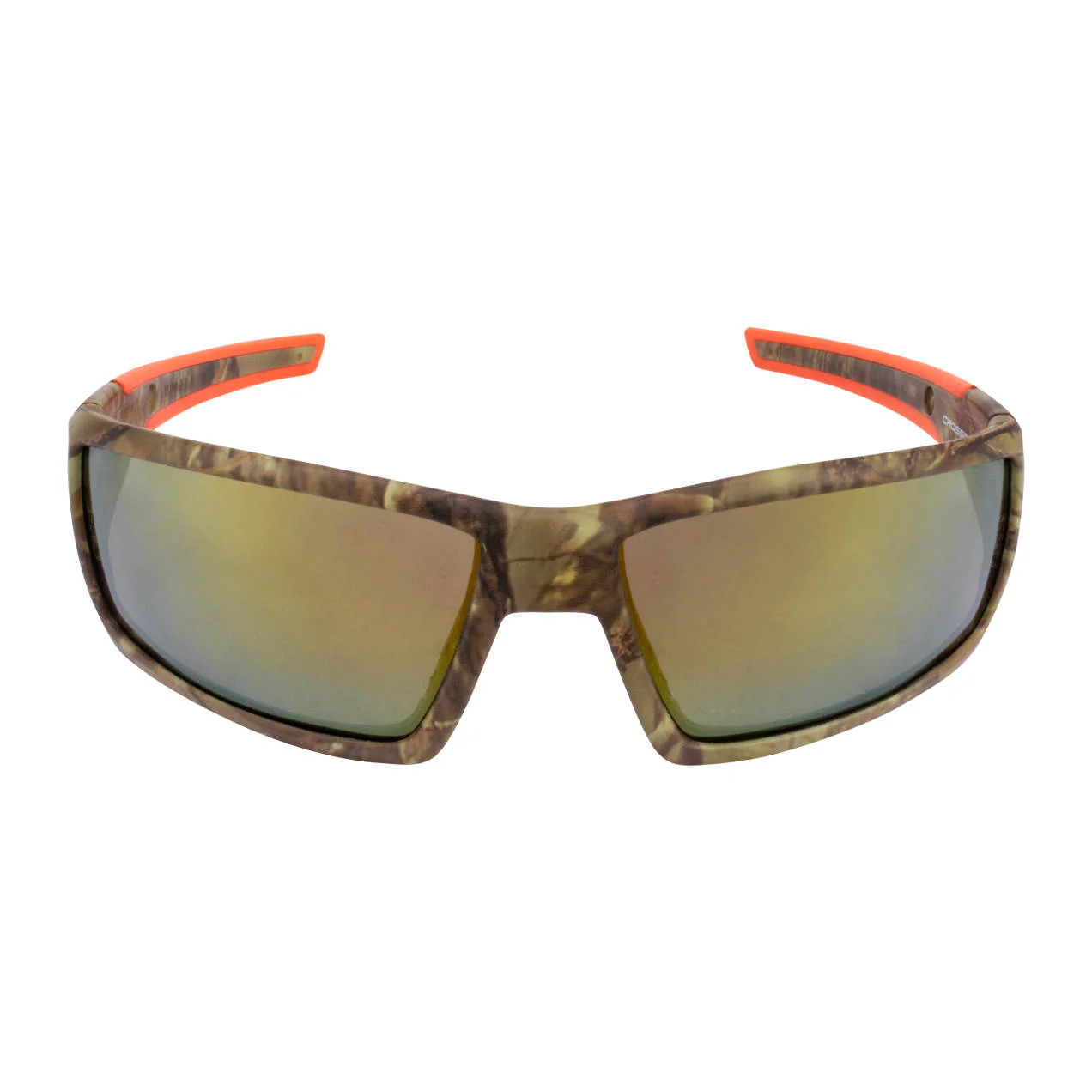 Radians Crossfire Cumulus Premium Safety Eyewear, Camo Frame / Gold Mirror Lens RNS411432 - Image 3