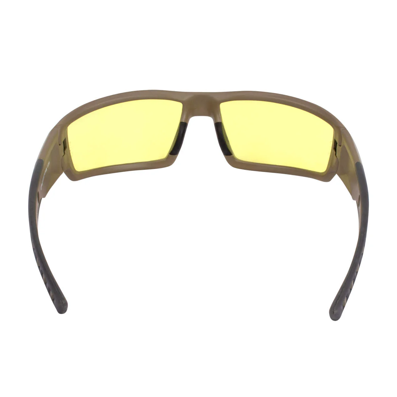 Radians Crossfire Cumulus Premium Safety Eyewear, Tan SDE Frame / HD Yellow Lens RNS41285 - Image 4