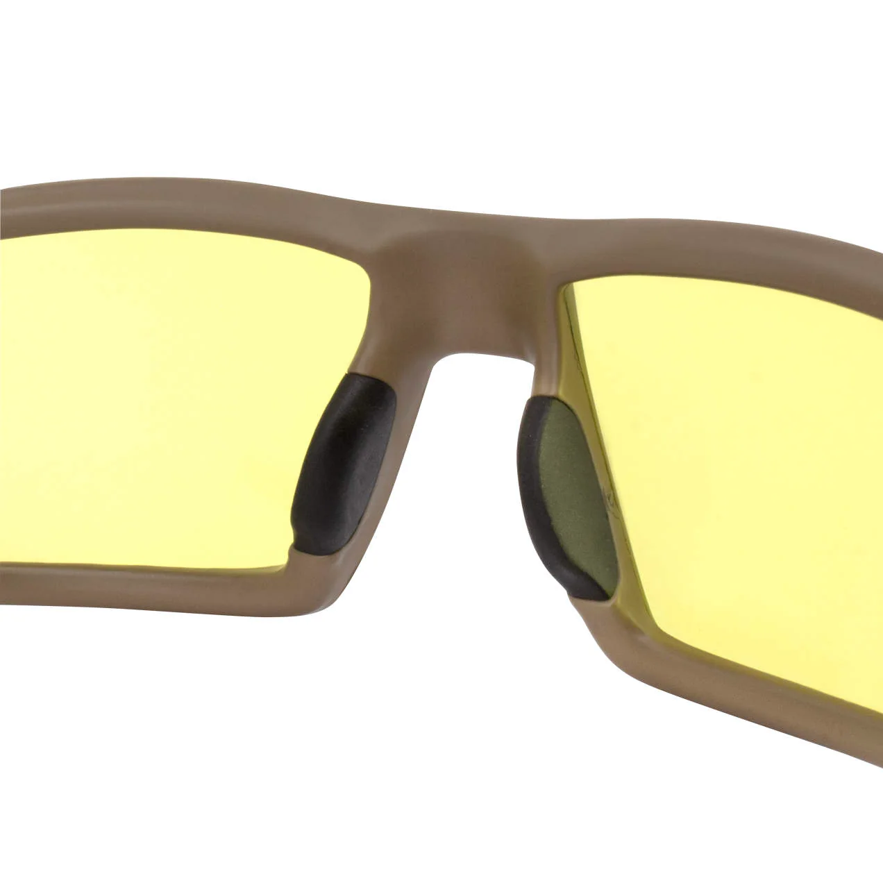 Radians Crossfire Cumulus Premium Safety Eyewear, Tan SDE Frame / HD Yellow Lens RNS41285 - Image 6