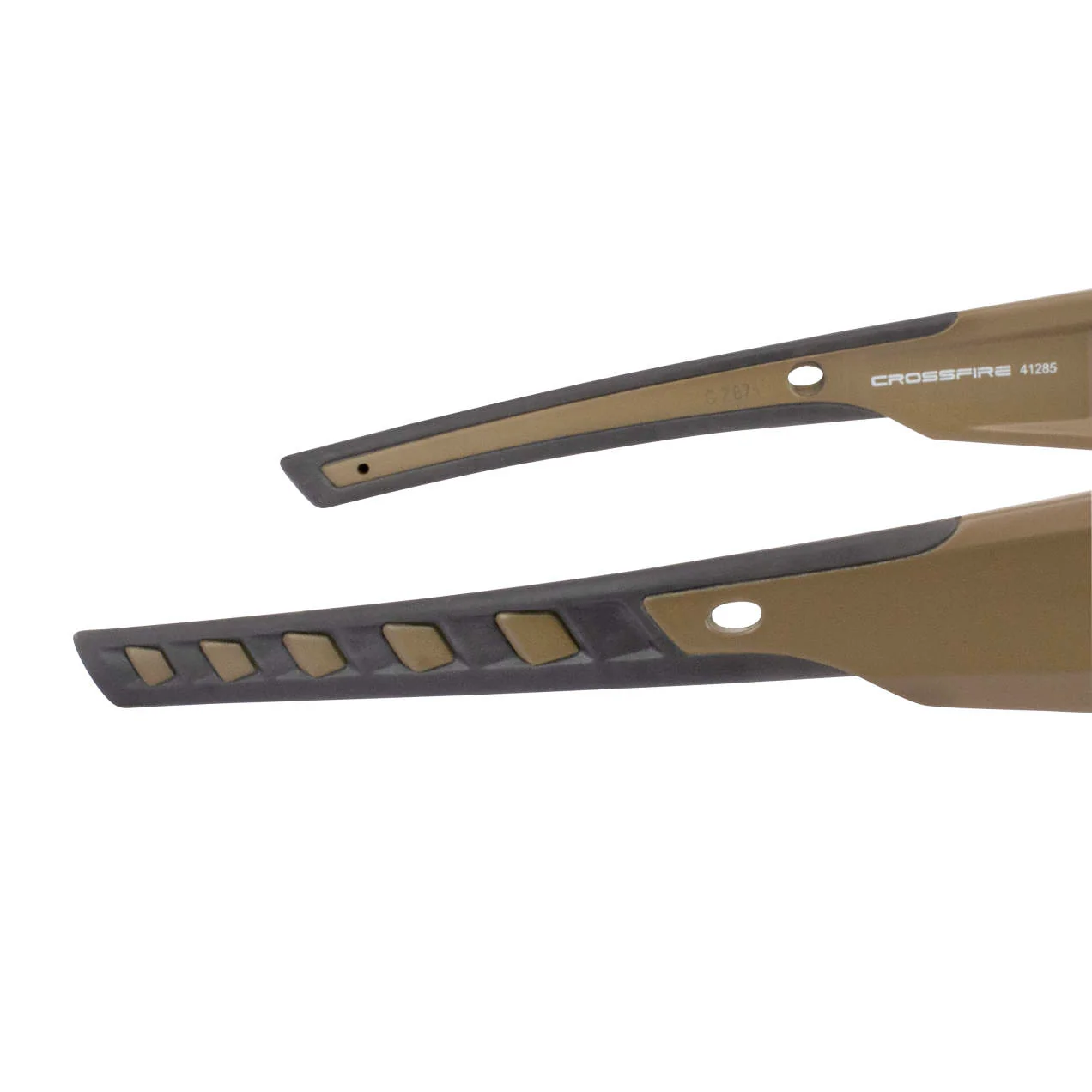 Radians Crossfire Cumulus Premium Safety Eyewear, Tan SDE Frame / HD Yellow Lens RNS41285 - Image 7