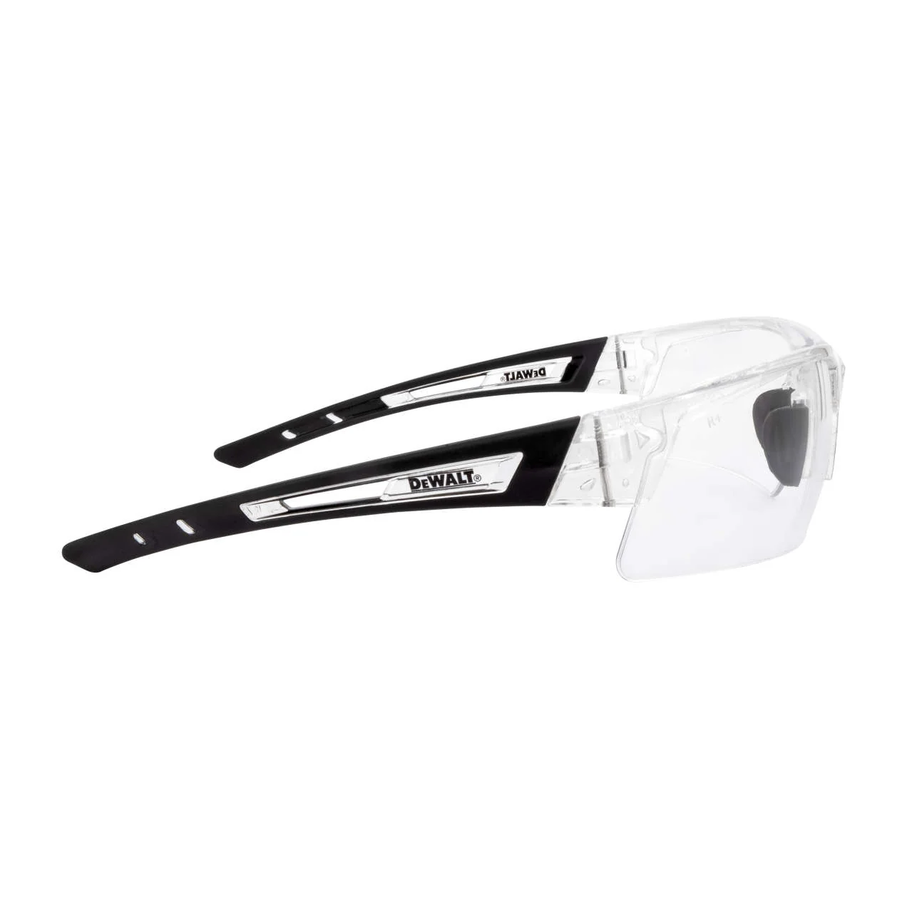 Radians Dewalt Crosscut Hardware Protective Eyewear, Black Frame / Clear Lens RNSDPG100T-1C - Image 5