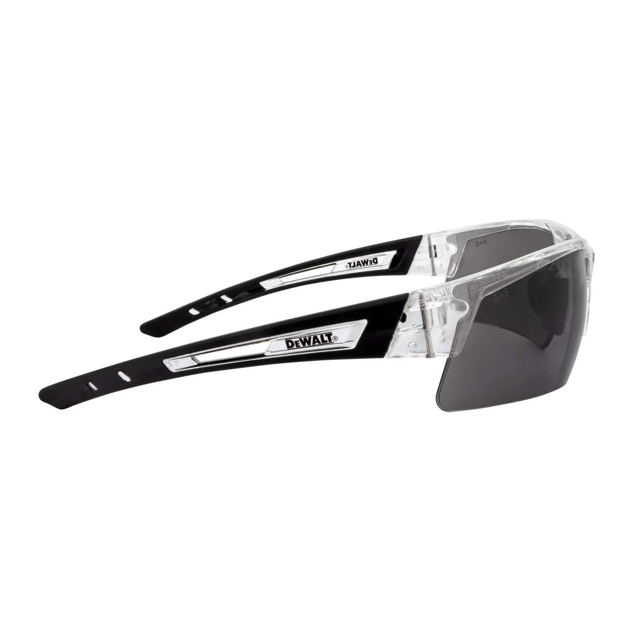 Radians Dewalt Crosscut Hardware Protective Eyewear, Black Frame / Smoke Lens RNSDPG100T-2C - Image 5