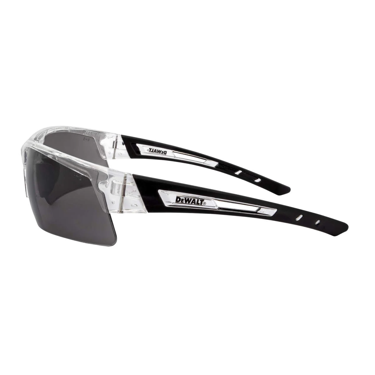 Radians Dewalt Crosscut Hardware Protective Eyewear, Black Frame / Smoke Lens RNSDPG100T-2C - Image 6