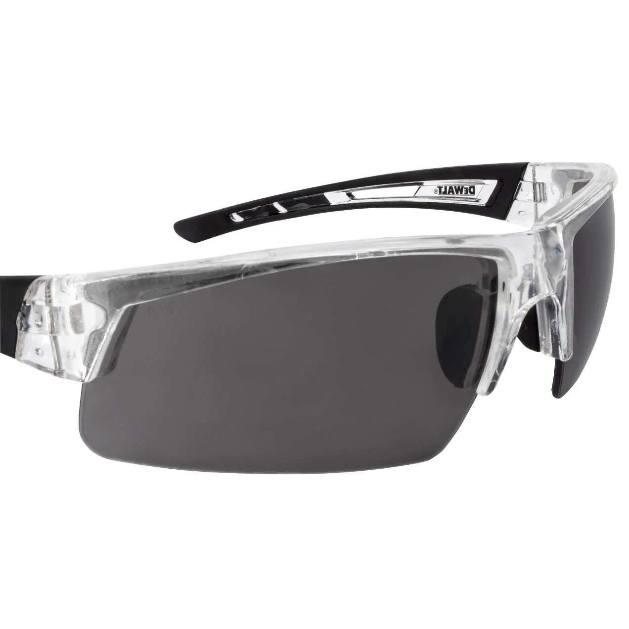 Radians Dewalt Crosscut Hardware Protective Eyewear, Black Frame / Smoke Lens RNSDPG100T-2C - Image 9