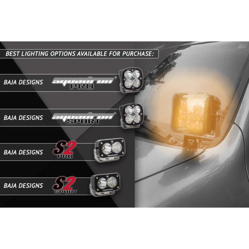Rago Fabrication 2000-2006 1st Gen Toyota Tundra Ditch Light Mounts Model R0006TTUNDIT - Image 8
