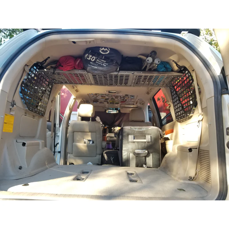 Rago Fabrication 2002-2009 Lexus GX 470 Molle Storage Panel Shelf Model R0209LGXURCS - Image 6