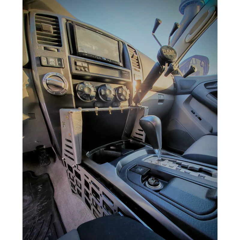 Rago Fabrication 2003-2009 4th Gen Toyota 4Runner Center Console Molle Storage Panel Model R0309T4RUCCMP-SP - Image 4