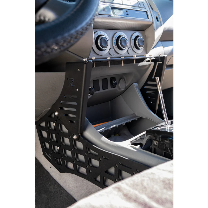Rago Fabrication 2005-2015 2nd Gen Toyota Tacoma Center Console Molle Storage Panel Model R0515TTACCMP-P - Image 10