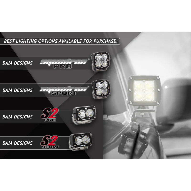 Rago Fabrication 2005-2015 Nissan Xterra Ditch Light Mounts Model R0515XTRRATDIT - Image 6