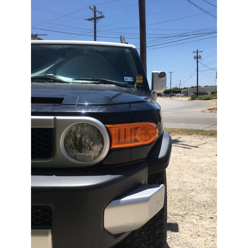 Rago Fabrication 2006-2014 Toyota FJ Cruiser Ditch Light Mounts Model R0614TFJDIT - Image 4