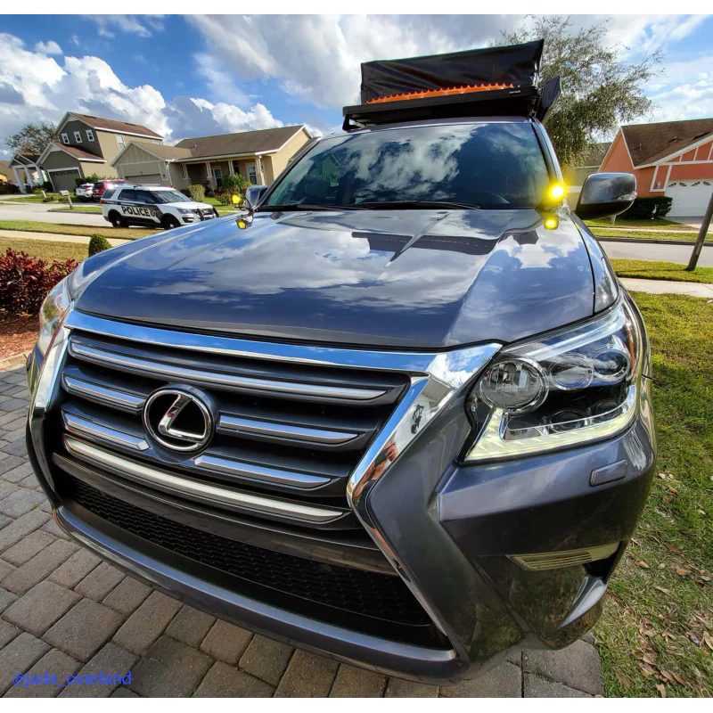 Rago Fabrication 2010-2022 2nd Gen Lexus GX 460 Ditch Light Mounts Model R0919LGXDIT - Image 2